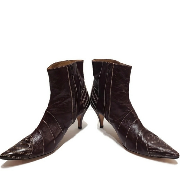 Marni Mahogany Boots - Picture 3 of 12